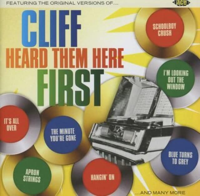 Cliff Heard Them Here First CD / Album