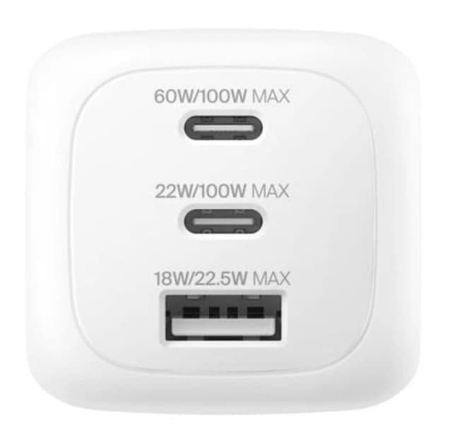 Belkin WCH016hqWH Universal White AC Fast charging Indoor WCH016HQWH