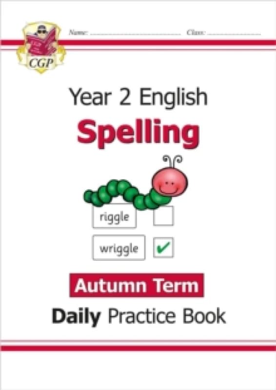 KS1 Spelling Year 2 Daily Practice Book: Autumn Term Paperback / softback