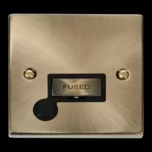 Click Scolmore Deco Ingot 13A Flex Outlet Fused Spur Unit - VPAB550BK