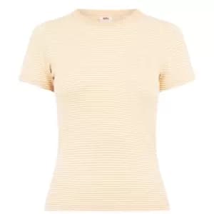 Levis Levis Short Sleeve Rib Baby T-Shirt Womens - Green