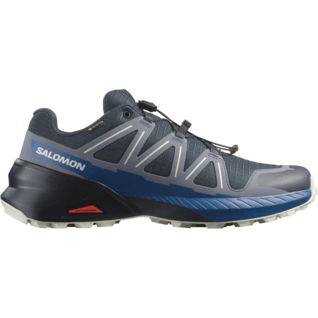 Salomon Speedcross Peak GoreTex Trail Running Shoes Mens Blue Nights male 8 (42)