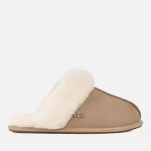 UGG Womens Scuffette II Sheepskin Slippers - Mustard Seed/Natural - UK 4