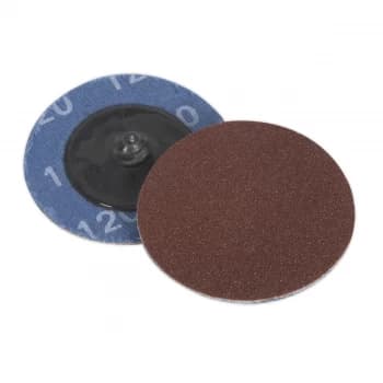 Sealey PTCQC50120 Quick Change Sanding Disc Ø50mm 120Grit Pack of 10