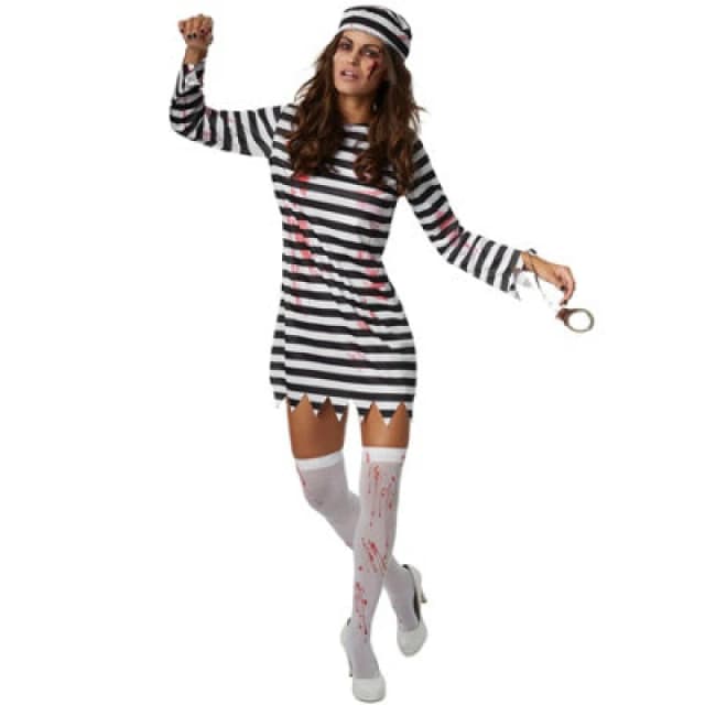 Tectake Scary Inmates Bride 302260 - Black/white S