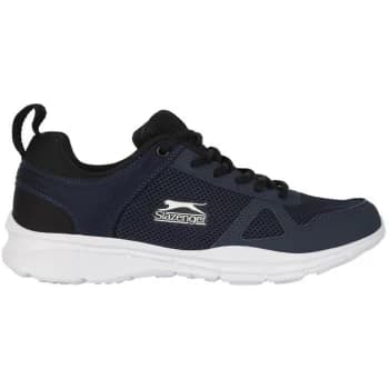 Slazenger Force Mesh Running Shoes Mens - Navy/White