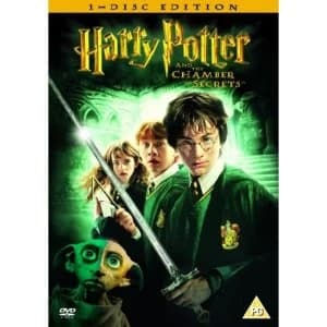Harry Potter and the Chamber of Secrets 2002 DVD