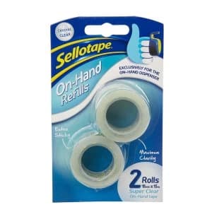 Henkel Sellotape On Hand Refill 18x15