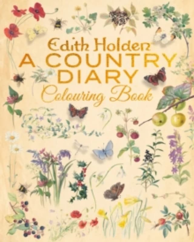Edith Holden: A Country Diary Colouring Book Paperback / softback