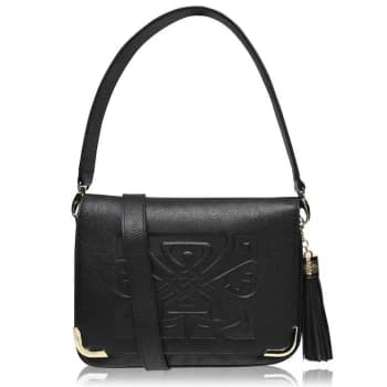 Biba BIBA Leather Gretal Cross Body Bag - Black