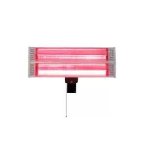 Out & Out Original Zurich - 2400W Wall Mounted Electric Patio Heater - Deluxe