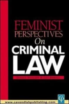 Feminist Perspectives on Criminal Law by Lois Bibbings Book