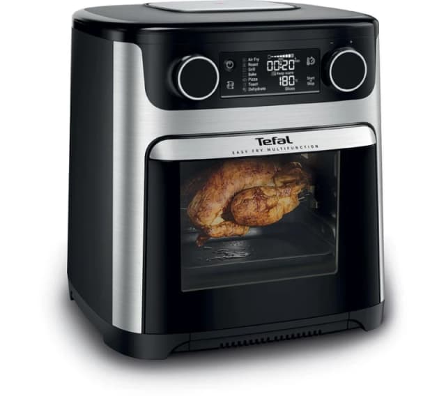 TEFAL Easy Fry FW556 9-in-1 Air Fryer - Silver, Black 3045380027879