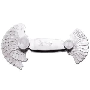 Starrett 159M Screw Pitch Gauges 0.5-11.5mm