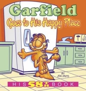 Garfield goes to his happy place by Jim Davis