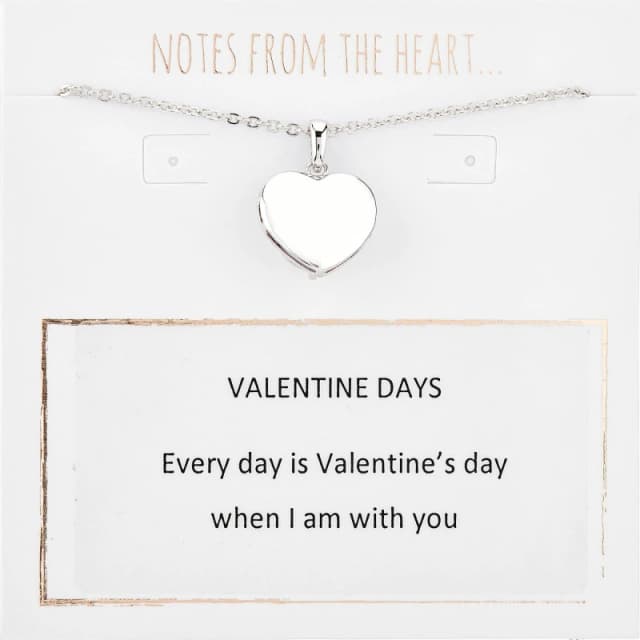 Notes From The Heart NFTH-VALENTINE DAYS Silver unisex one size