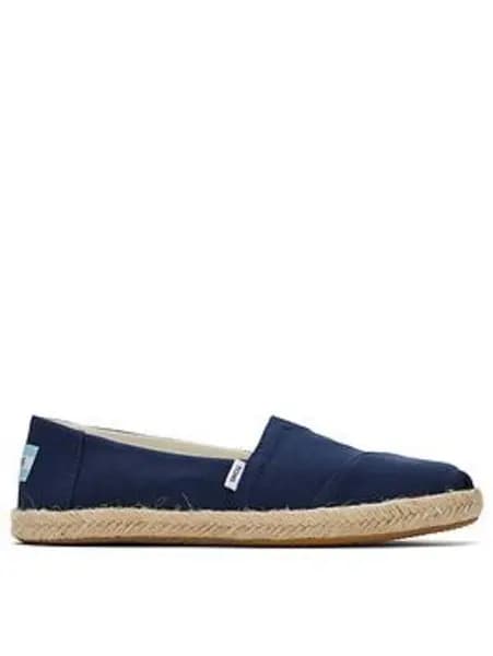 Toms Alpagata Rope Espadrille - Navy