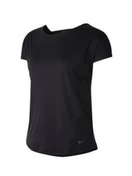 Nike Training Pro Elastika T-Shirt - Black