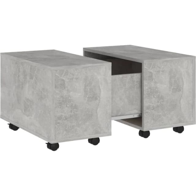 VIDAXL Vidaxl - Coffee Table Concrete Grey 60x60x38cm Engineered Wood 8720286560631