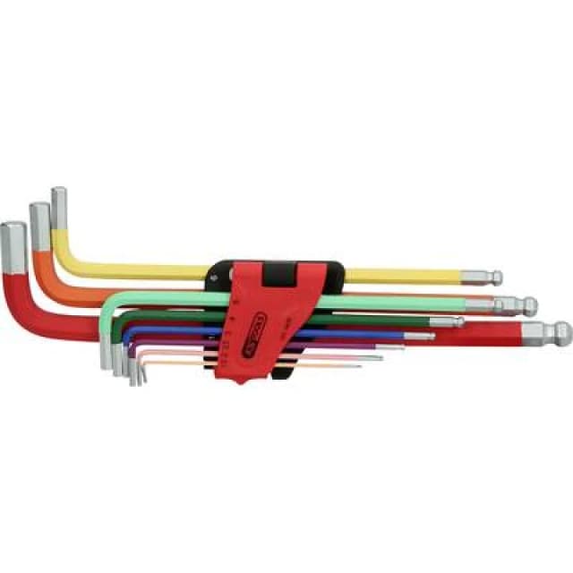 KS Tools KS Tools 151.4420 Allen Allen key set 1.5 mm, 2 mm, 2.5 mm, 3 mm, 4 mm, 5 mm, 6 mm, 8 mm, 10 mm 9 Piece 1514420