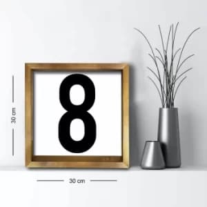 3030AHS-0111a Multicolor Decorative Framed MDF Painting