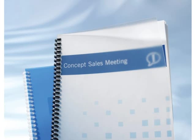 GBC Binding Cover Poly Clear View A4 350 MicronTranslusent