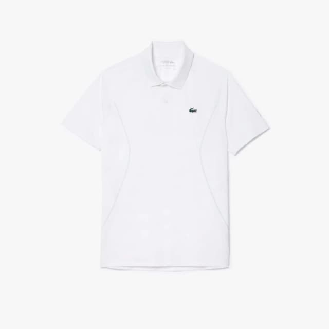 Lacoste Tennis x Novak Djokovic Regular-Fit Polo Shirt White male XS