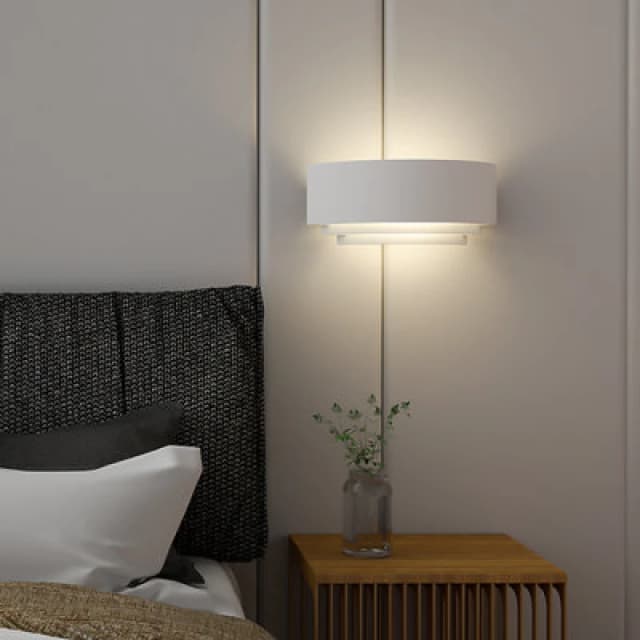 Tcp White 3 Tier Style Indoor Wall Light Ip20