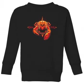 Aquaman Brine King Kids Sweatshirt - Black - 7-8 Years