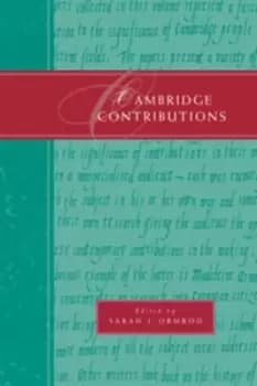Cambridge contributions - Sarah J. Ormrod - Paperback - Used