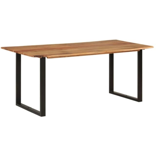VIDAXL Vidaxl - Dining Table 180x90x76cm Solid Acacia Wood 8719883802800