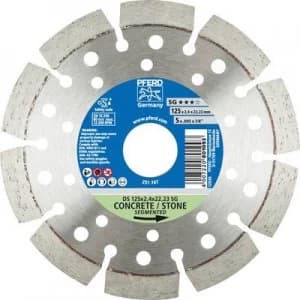 Diamond cut-off wheel DS 125 x 2.4 x22.23 SG PFERD 68000042 Diameter 125mm
