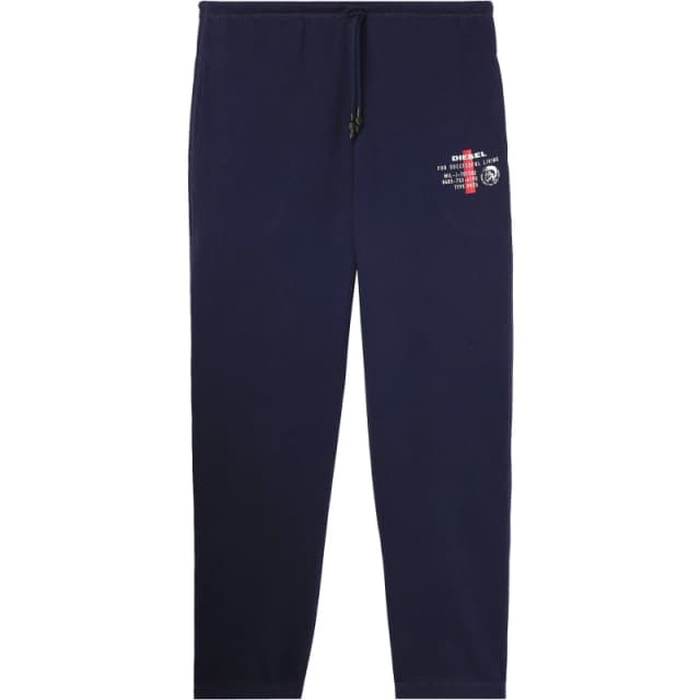 Diesel Logo Cuff Pants - Blue Blue XS