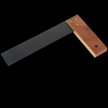 Sealey Hardwood Carpenters Try Square 230mm