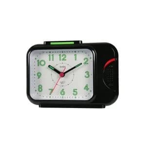 Acctim Sonnet Alarm Clock Black