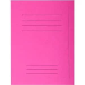 Exacompta Square Cut Folders 435020E A4 Fuchsia Recycled Board 24 x 32cm Pack of 250