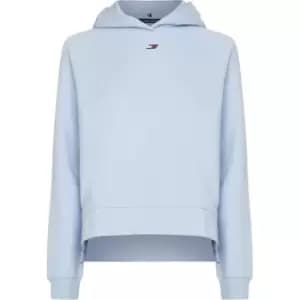 Tommy Sport Terry Raglan Hoodie - Blue