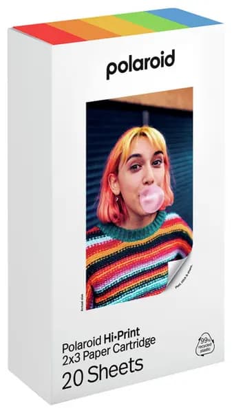 Polaroid Polaroid Hi-Print Gen 2 2x3 Cartridge Paper - 20 Sheets
