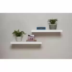 Greenhurst 2Pk 40Cm Floating Shelves White