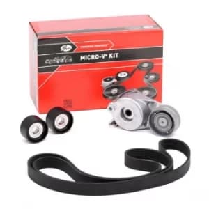 GATES Poly V-Belt CHRYSLER,JEEP,MERCEDES-BENZ K017PK2035 Ribbed Belt,V Ribbed Belt,Multi V Belt,Poly Belt,V-Ribbed Belt Set