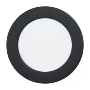 Wall / Ceiling Flush Downlight Black Round Spotlight 5.5W Built in LED