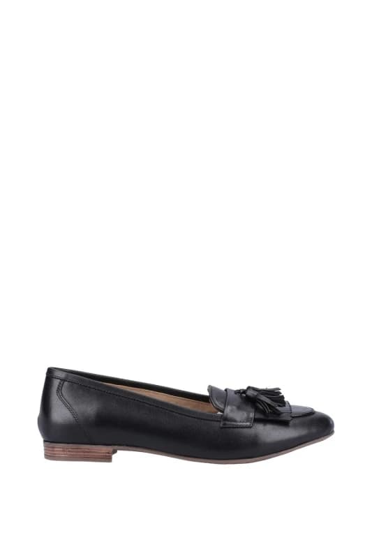 Hush Puppies Womens 'Marissa' Tassel Loafer in Black Size: 8 Black Female 8