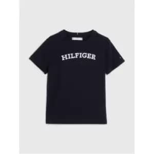 Tommy Hilfiger Monotype Tee S/S - Blue