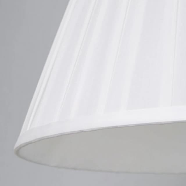 Lighting Collection Lighting Collection Posner Burnt Orange Velvet Tapered Drum Lamp Shade 30cm Orange