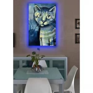 4570DACT-1 Multicolor Decorative LED Lighted Canvas Painting