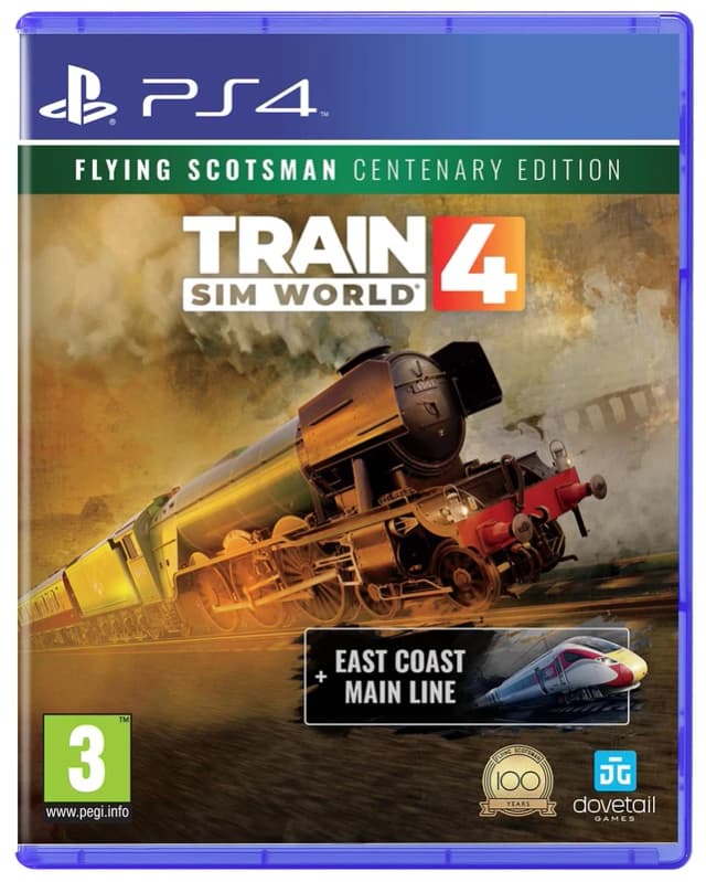 Train Sim World 4 Flying Scotsman Centenary Edition PS4 Game