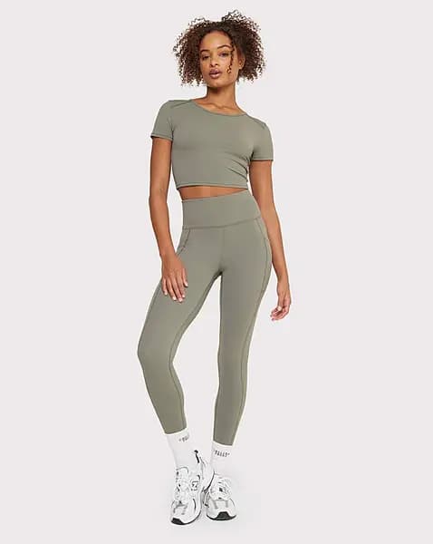 Chelsea Peers Chelsea Peers Leggings Khaki Female 16 HW03804