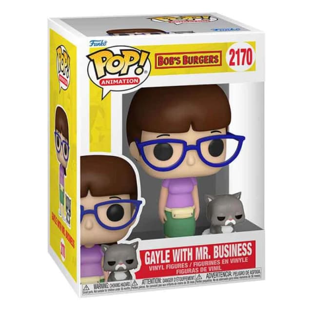 AJ Toys & Books Funko Bob's Burgers POP! & Buddy TV Vinyl Figure Gayle with Mr. Business