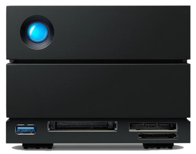 Lacie LaCie 2big Dock v2 disk array 60 TB Desktop Black STLG60000400