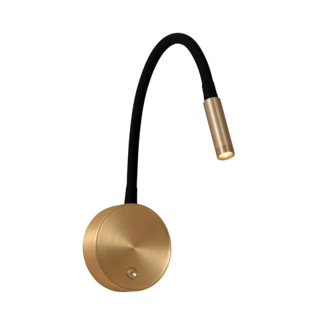 Lucide Lucide Asja USB Rechargeable Touch Reading Light - Matt Gold